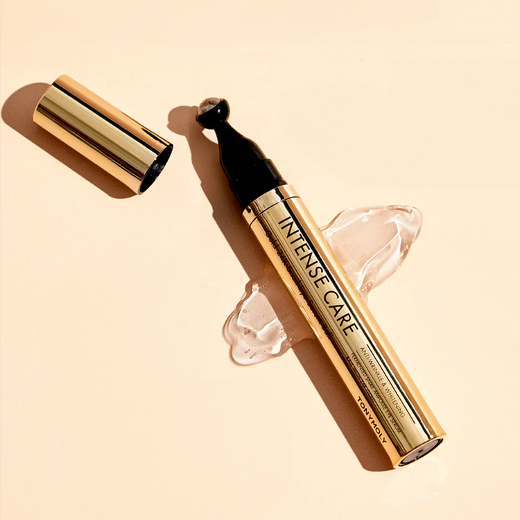Intense Care Gold 24K - Rodillo para contorno de ojos, mejora la elasticidad