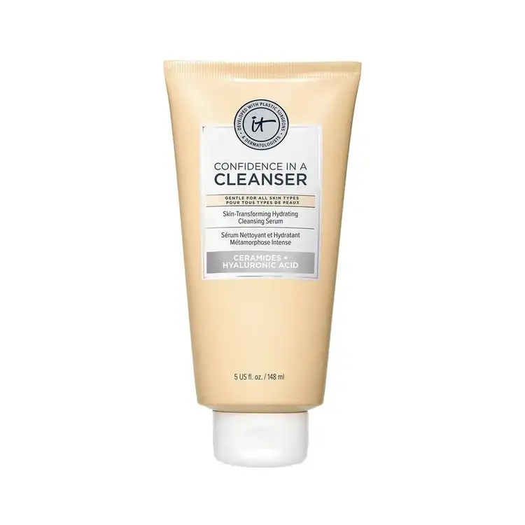 Confidence In A Cleanser Limpiador facial elimina maquillaje y fps, refuerza la barrera