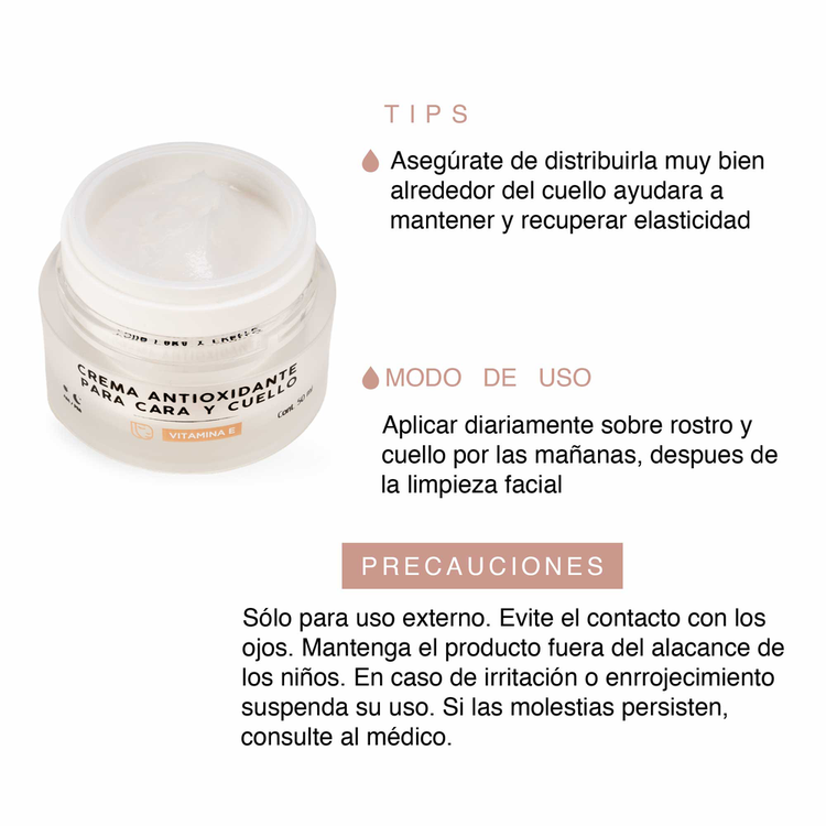 Anti Edad Refil crema antioxidante para todo tipo de piel