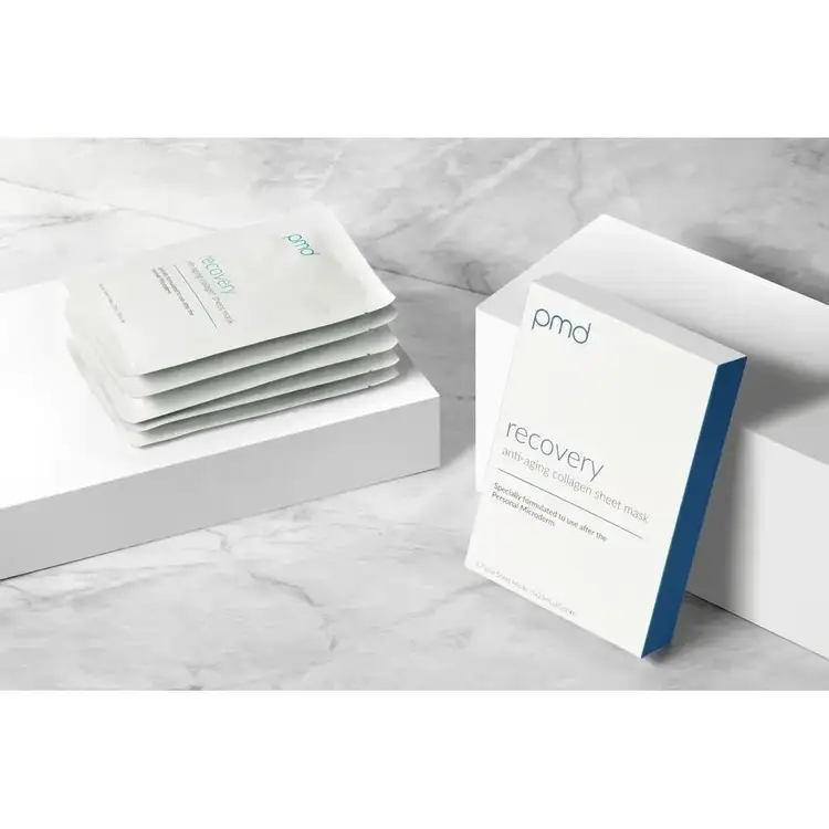 Recovery Anti-Aging Collagen Sheet Mask Mascarilla facial hidrata, calma y suaviza líneas