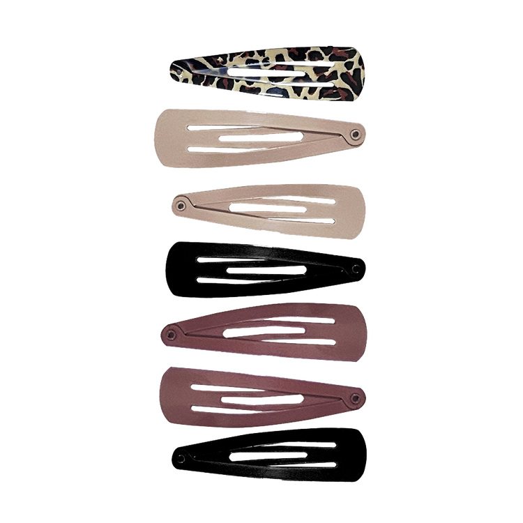 Scunci - Clips metálicas para cabello en diferentes colores