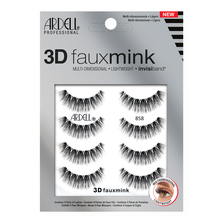 3D Faux Mink Pestañas look ideal de pestañas
