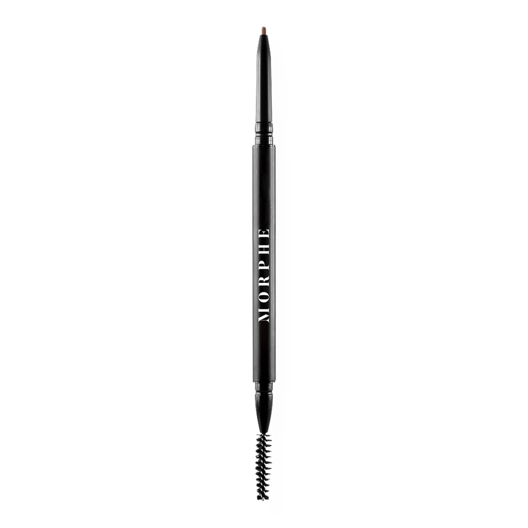Micro Brow Dual-Ended Lapiz y cepillo de ceja rellena y define tus cejas