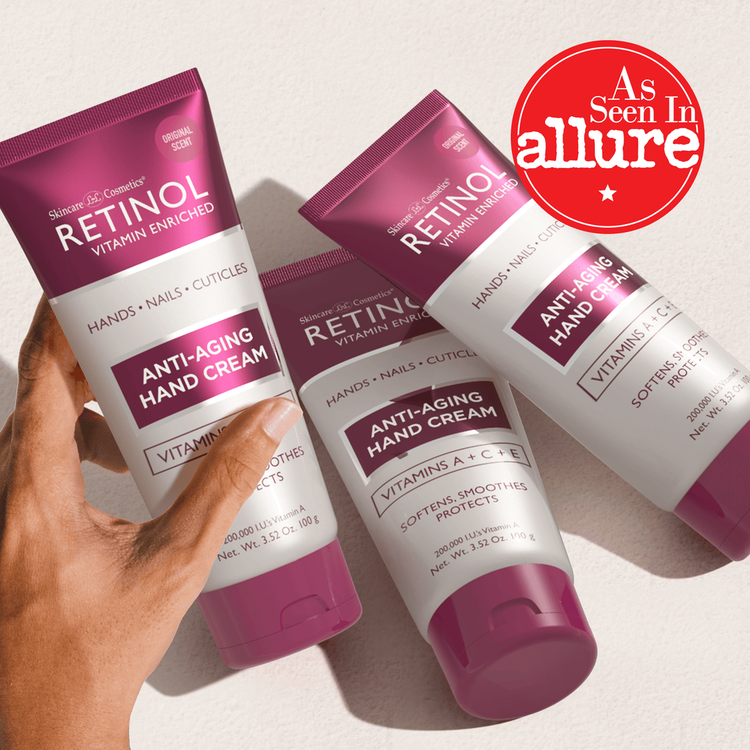 Retinol Crema de manos antiedad